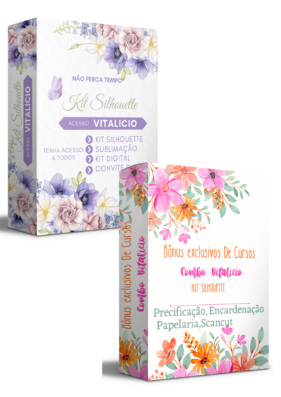 “Leve sua Criatividade ao Próximo Nível com o Pack Completo kit Silhouette!”